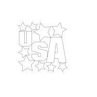 american usa block 001